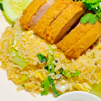 CRISPY DUCK FRIED RICE